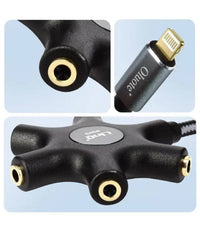 Cavo Audio Da Lightning A 5x Jack Femmina Adattatore 5 In 1 Da 10 Metri Ip50100         