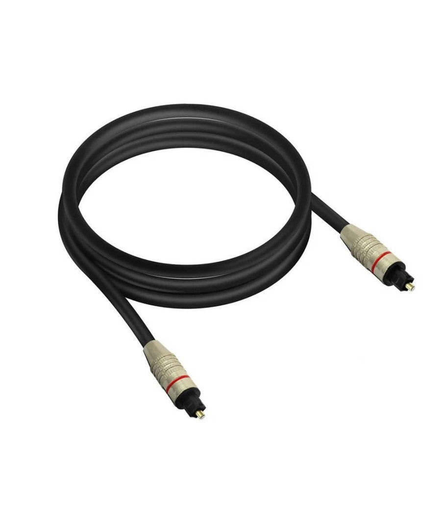 Cavo Audio Digitale Ottico Fibra Ottica Lunghezza 2 Metri Hi Fi Hdv-3220         