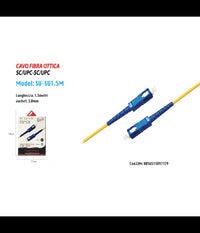 Cavo Audio Fibra Ottica Connettore Rapido Sc Upc Cavo Optical Maxtech Su-su1.5m         