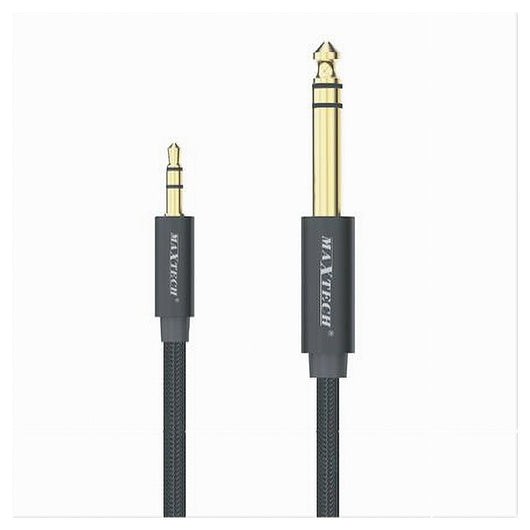 Cavo Aux Jack Da 3,5 Mm A 6,5 â€‹â€‹mm Audio Stereo Alta Qualità  Da 3 Metri Ajack-05         