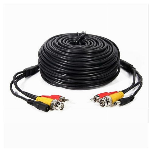 Cavo Bnc Telecamere Videosorveglianza Alimentazione 15 Mt Maxtech Cv-tel003         