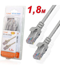Cavo Cablato Prolunga Utp Cat.5e Rete Lan Rj45 Pc Internet Da 1,8 Metri It-1.8mb         