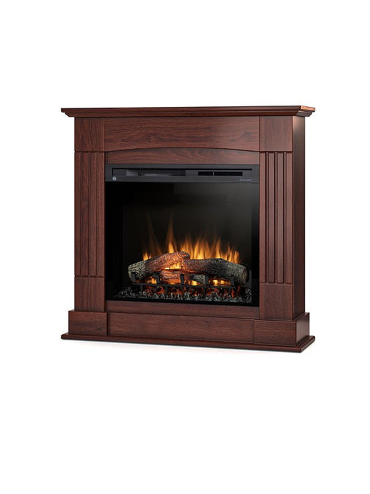 Caminetto elettrico da pavimento a libera installazione a LED  - Rovere - 107 x 101 x 30 - 28" - CAVO