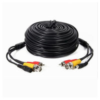 Cavo Coassiale Audio Video Alimentazione Bnc+av+dc 50mt Per Telecamera Cv-tel006         