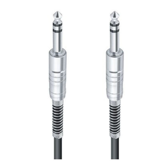 Cavo Collegamento 2 Jack Da 6.5mm 10 Mt Cavetto Microfono Audio Stereo Jjack-09         