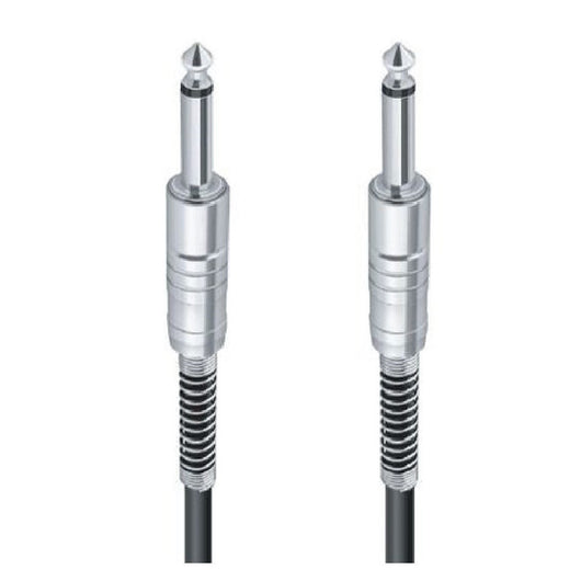 Cavo Collegamento 2 Jack Da 6.5mm Mono 10mt Cavo Microfono Audio Stereo Jjack-04         