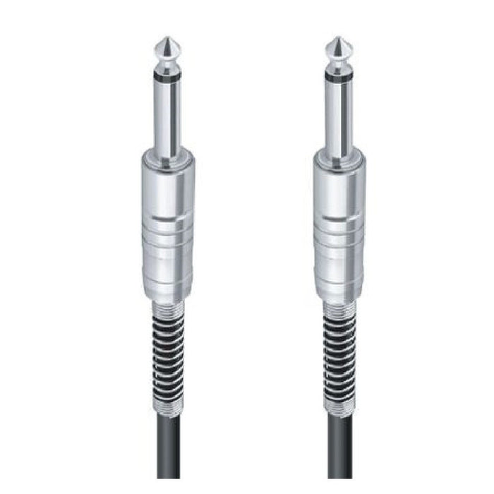 Cavo Collegamento 2 Jack Da 6.5mm Mono 10mt Cavo Microfono Audio Stereo Jjack-04         