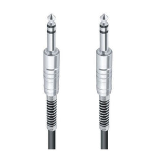 Cavo Collegamento Con 2 Jack Da 6.5mm 20 Mt Cavo Microfono Audio Stereo Jjack-10         