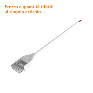 Cavo connettore con fili spelati per strisce LED 220V