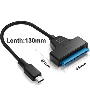 Cavo Convertitore Sata Type-c 20cm Adattatore Ssd/hdd Hard Disk Maxtech Sa-tc01         