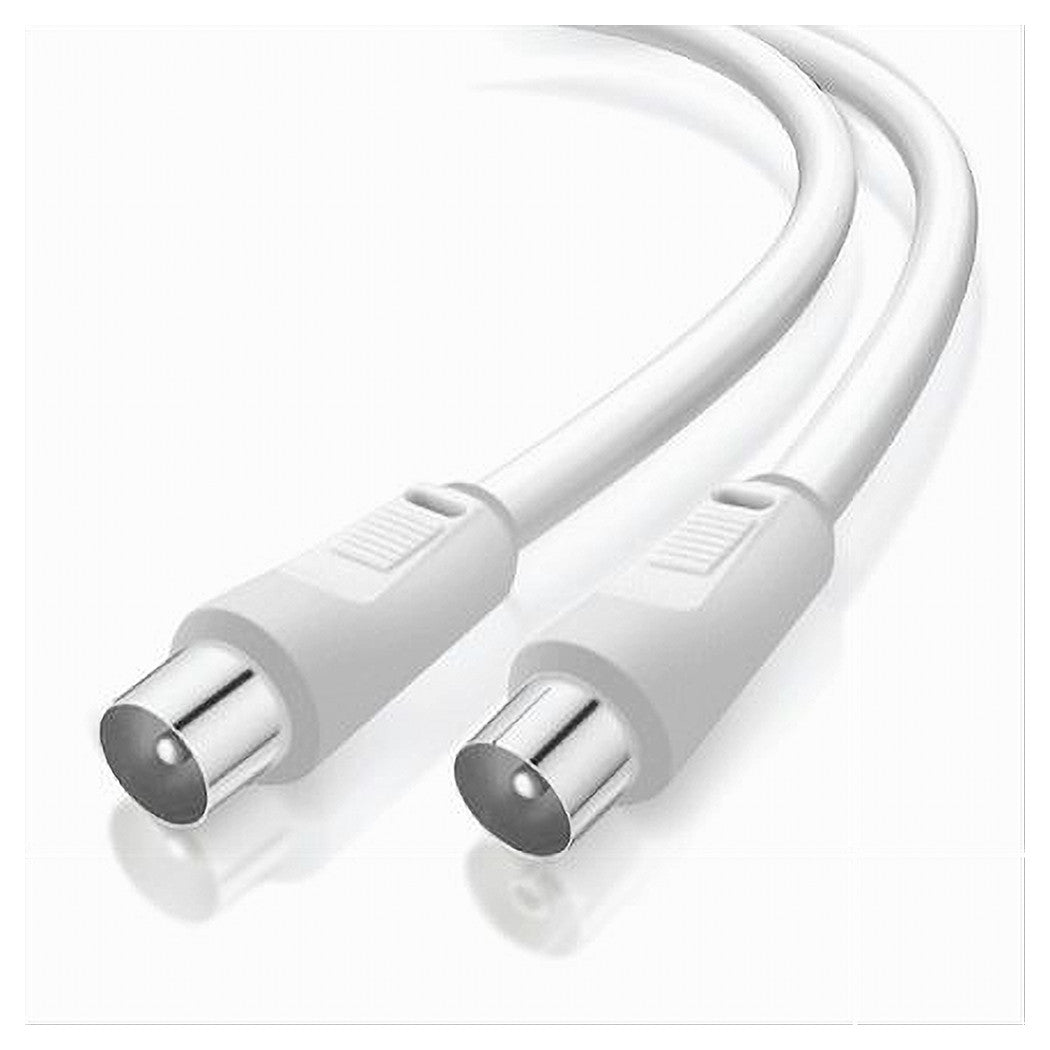 Cavo Da 10 Metri Tv Maschio/maschio Coassiale Prolunga Antenna Maxtech Cav-tv10m         