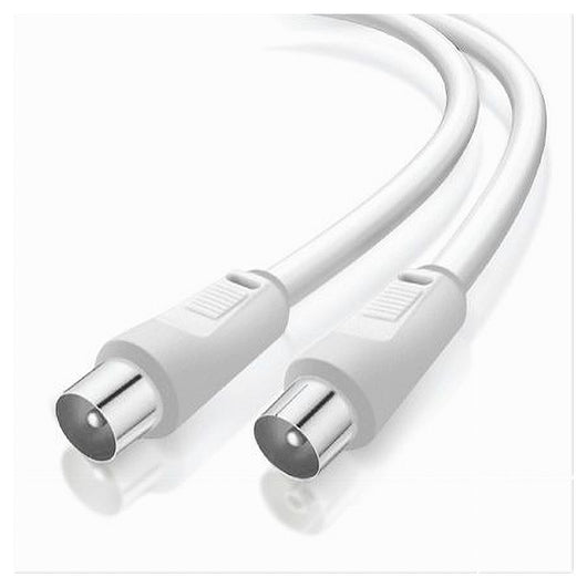 Cavo Da 10 Metri Tv Maschio/maschio Coassiale Prolunga Antenna Maxtech Cav-tv10m         