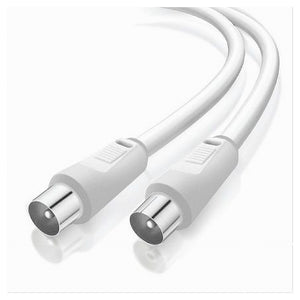 Cavo Da 10 Metri Tv Maschio/maschio Coassiale Prolunga Antenna Maxtech Cav-tv10m         