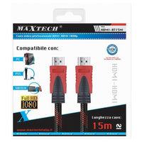 Cavo Da Hdmi A Hdmi Retinato Da 15 Metri Per Video Pc Full Hd 1080p Hdmi-rt15m         