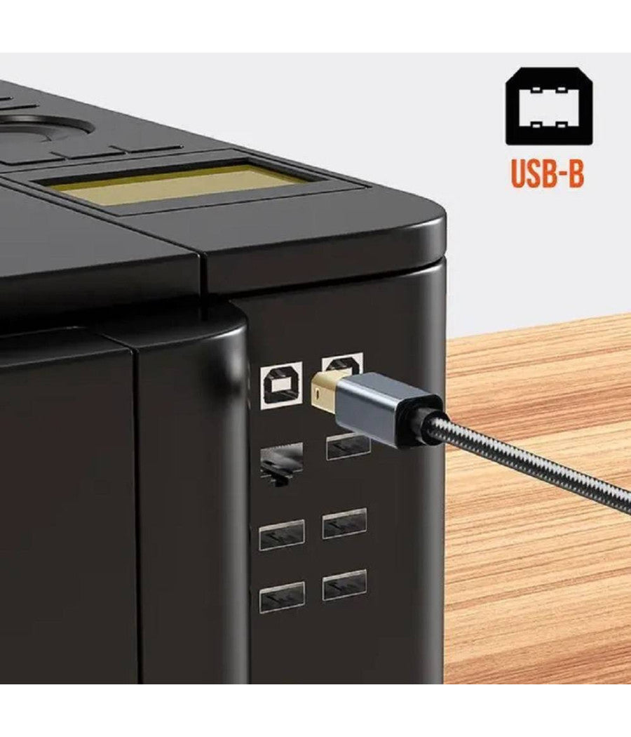 Cavo Da Lightning A Usb Bm Type-b Per Stampante Pianoforte Elettronico 3mt Ip8830         