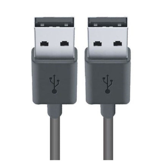 Cavo Dati Doppio Usb 2.0 Maschio - Maschio Prolunga 1,5 Mt 480mbps Usb2.0-m1.5m         