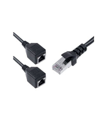 Cavo Ethernet Rj45 Porta Lan Porta Da 1 A 2 Adattatore Connettore Maxtech Sp-l01         