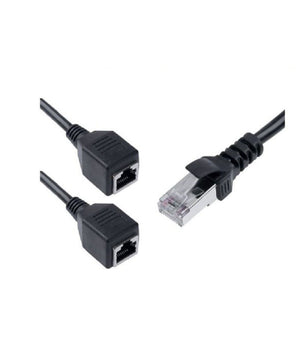 Cavo Ethernet Rj45 Porta Lan Porta Da 1 A 2 Adattatore Connettore Maxtech Sp-l01         