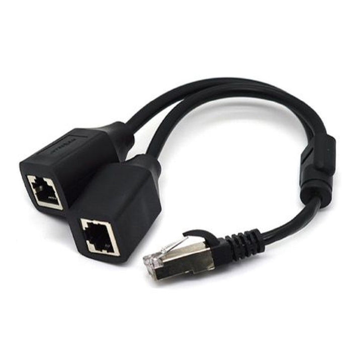 Cavo Ethernet Rj45 Porta Lan Porta Da 1 A 2 Adattatore Connettore Maxtech Sp-l01         