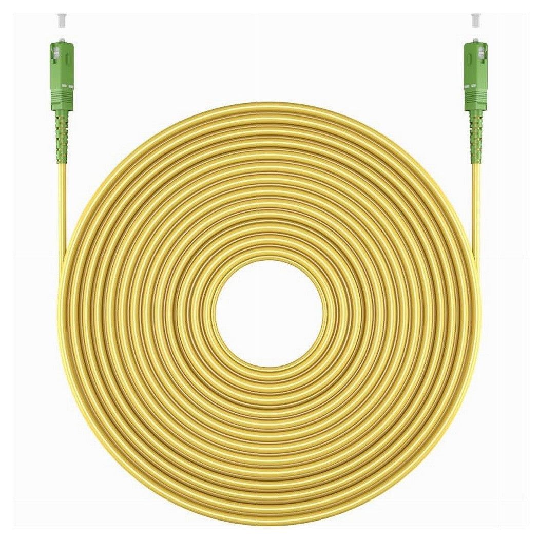 Cavo Fibra Ottica Monomodale 9/125 Sc-apc 10 Mt Per Router Notebook Fo-d005-10m         