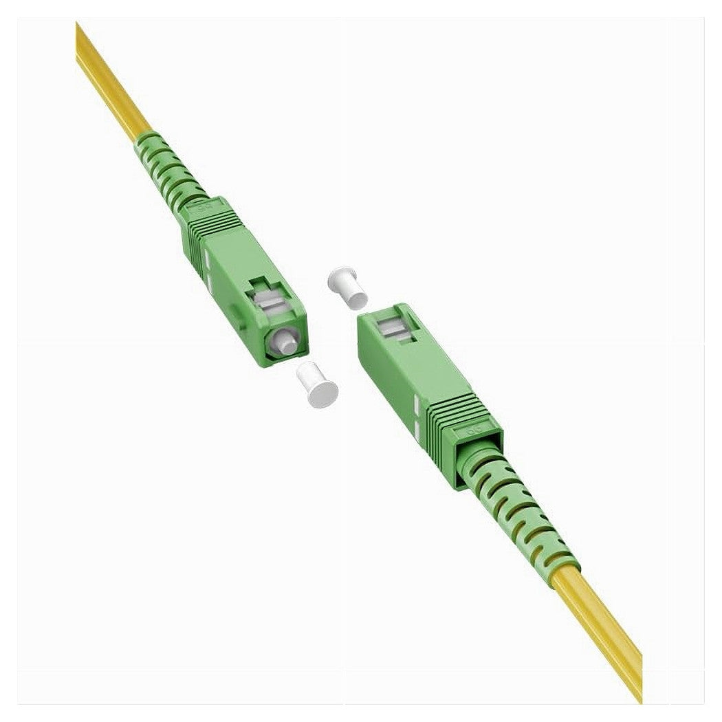 Cavo Fibra Ottica Monomodale 9/125 Sc-apc 1.8 Mt Per Router Notebook Fo-d005-1.8         