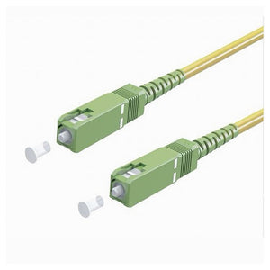 Cavo Fibra Ottica Monomodale 9/125 Sc-apc 1.8 Mt Per Router Notebook Fo-d005-1.8         