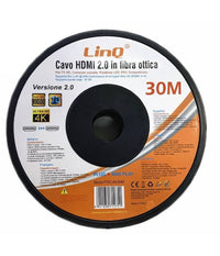 Cavo Hdmi In Fibra Ottica Ultra Hd 4k 30 Mt Tv Hd Computer Proiettore Foc-8k30m         