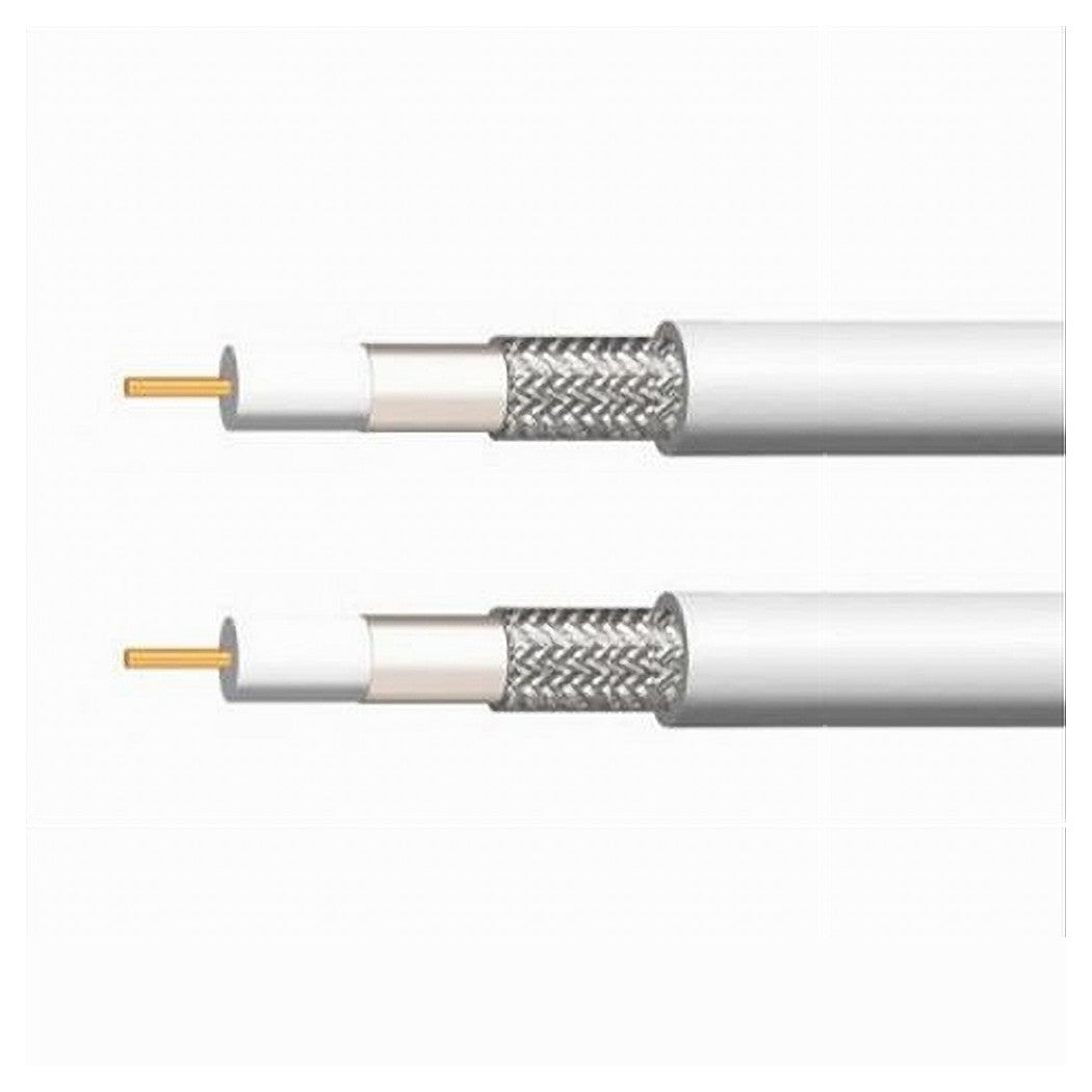 Cavo Matassa 50mt Antenna Prolunga Tv Satellitare Coassiale Dvb Hd Maxtech Cav-tv50m         