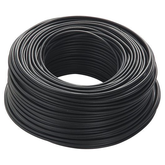 Cavo nero da 1x2,5mm² - 10mt cordina unipolare fs17