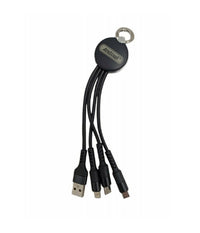 Cavo Portachiavi 3 In 1 Usb Lightning Type-c Micro Usb Caricatore 0,2 Mt Q-c18         