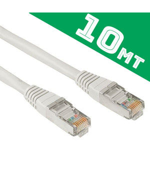 Cavo Professionale Rete Lan 10 Metri Prolunga Per Modem Router Pc Plug Rj45         