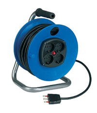 Cavo Prolunga Corrente Elettrica Presa Domestica Casa Giardino Metraggio     -25 Mt Avvolgicavo   -