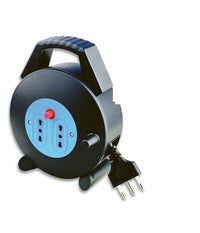 Cavo Prolunga Corrente Elettrica Presa Domestica Casa Giardino Metraggio     -5 Mt Avvolgicavo   -