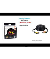 Cavo Prolunga Per Telecamera Bnc Audio Video Sorveglianza 30mt Maxtech Cv-tel005         