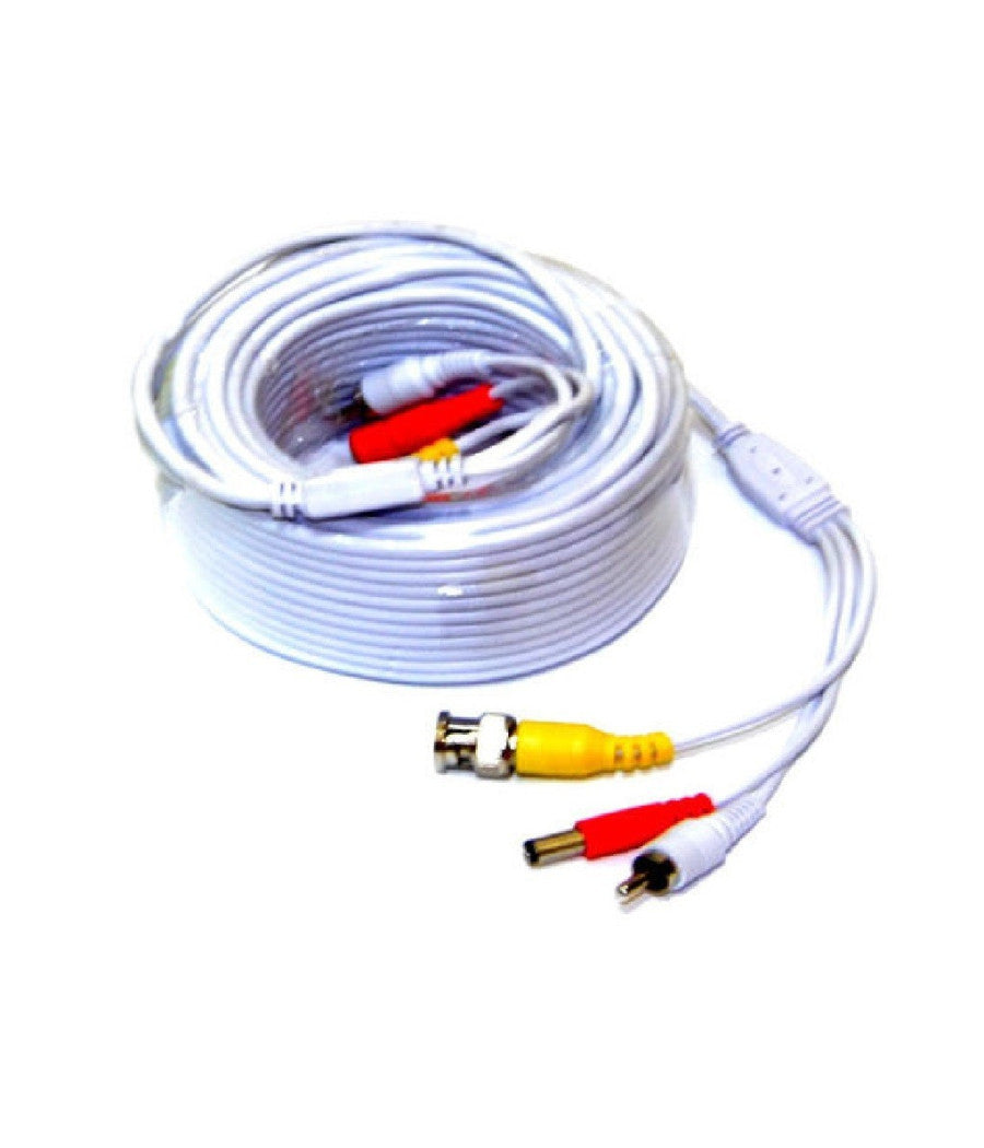 Cavo Prolunga Per Telecamera Video Sorveglianza 20 Metri Bnc Alimentazione Rca         