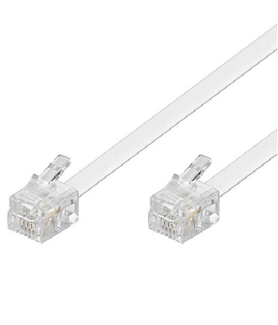 Cavo Prolunga Telefonica Rj11 1.5 Mt Collegamento Telefonico Modem Maxtech Rj11-1.5m         