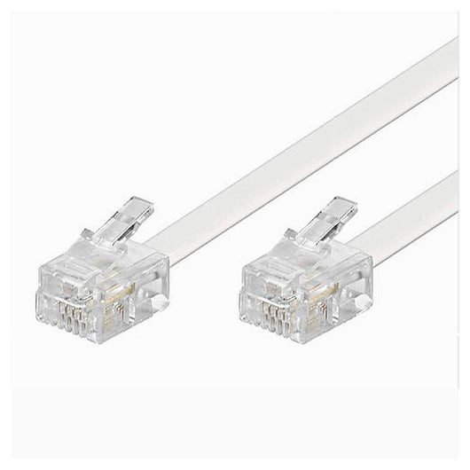 Cavo Prolunga Telefonico Connettore Rj11 20 Metri Modem Adsl Maxtech Rj11-20m         