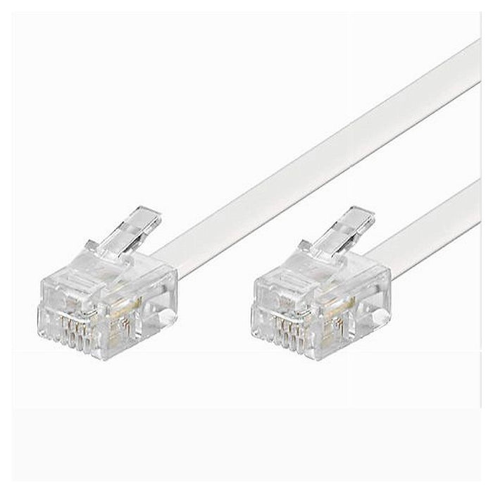 Cavo Prolunga Telefonico Connettore Rj11 20 Metri Modem Adsl Maxtech Rj11-20m         