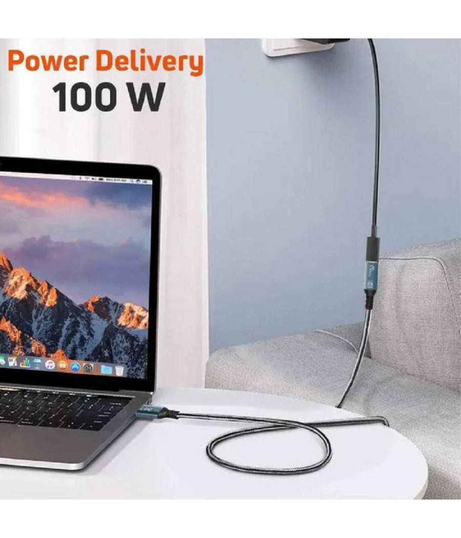 Cavo Prolunga Type-c Maschio-femmina 2mt Ricarica 100w Risoluzione 8k 20gbps T20g2         