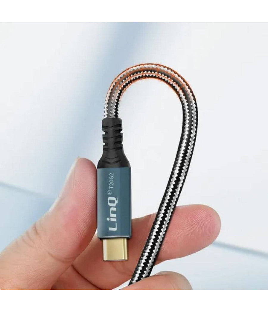 Cavo Prolunga Type-c Maschio-femmina 2mt Ricarica 100w Risoluzione 8k 20gbps T20g2         