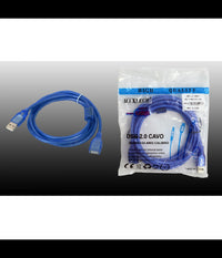 Cavo Prolunga Usb 2.0 M/f Per Pc Computer 3 Metri Maxtech Usb 2.0 Am To Af 3.0m         