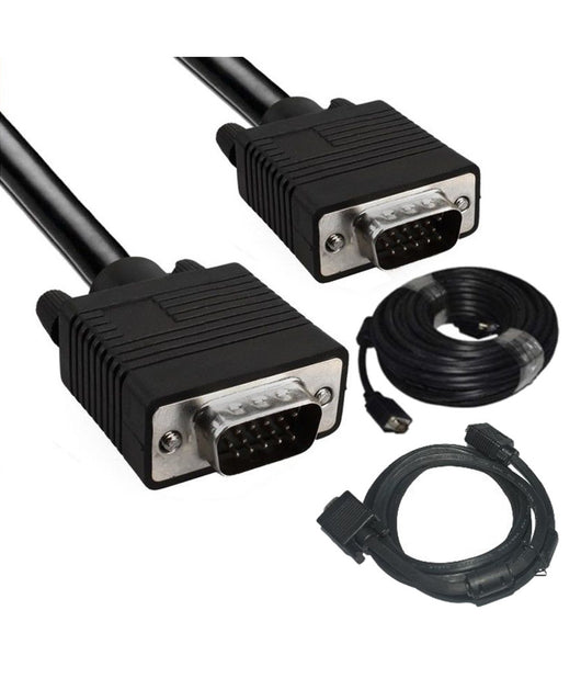 Cavo Prolunga Vga 15 Pin Maschio Maschio Monitor Vga Per Monitor Metri Mt     -5 Mt   -