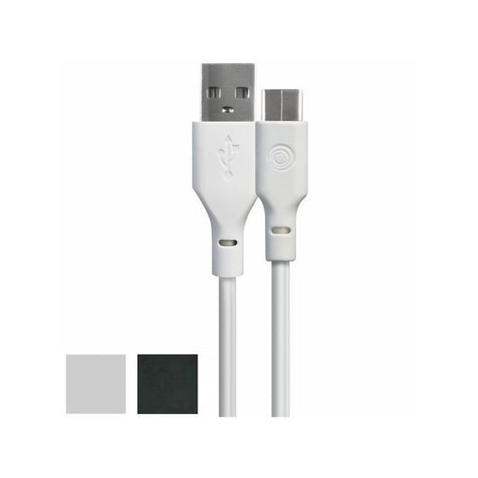 Cavo Ricarica Usb-a Type C Cm 100 Bia. 3655 Tiemme