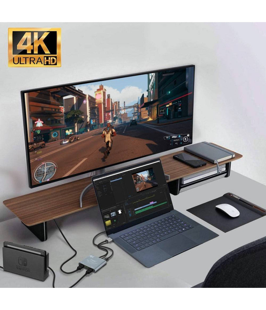 Cavo Scheda Di Acquisizione Video Da Hdmi A Usb Ultra Hd 4k Full Hd 1080p Hdv890+         