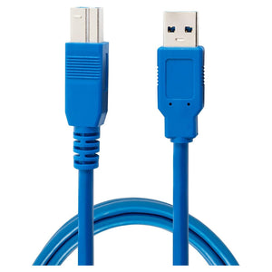 Cavo Stampante Usb Bm3.0 3 Mt Rinforzato Resistente 4,80gbps/s Fotocamera F-bm07         