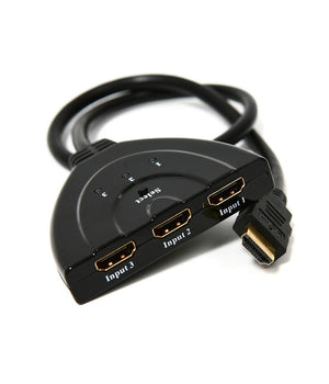 Cavo Switch Hdmi 1080p 3 Porte Full Hd Tv Presa Multipla Sdoppiatore Adattatore         