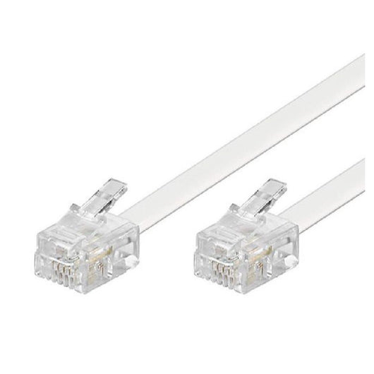 Cavo Telefonico Adsl Rj11 1 Mt Collegamento Telefonico Modem Internet Rj11-1.0m         