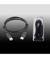 Cavo Usb 3.0 Connettori Maschio/maschio 1.8 Mt Alta Velocita' Maxtech Usb3.0-1.8m         