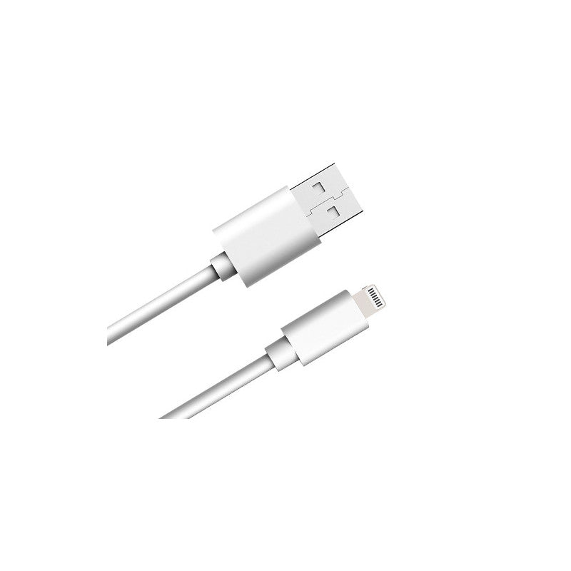 Cavo USB-A/MFI Lightning 2,4 A 1 m bianco – certificato Apple – Universale