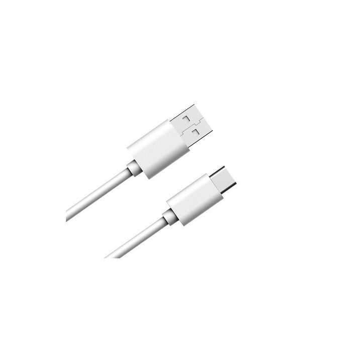 Cavo USB-A/Type-C 3 A 1 m bianco – per ricarica veloce smartphone – Universale